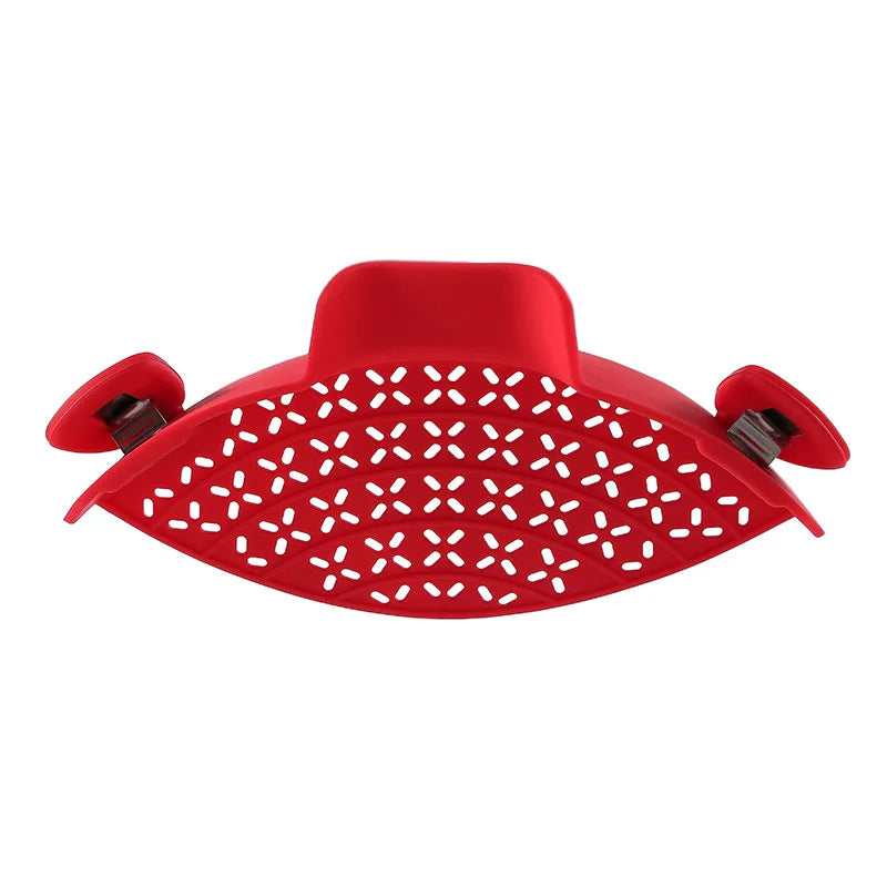 Universal Silicone Clip-on Pan Pot Strainer