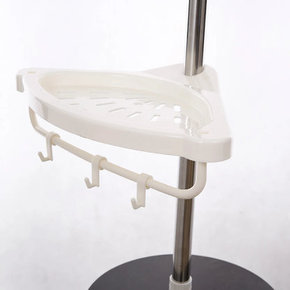 Telescopic Rod 4 Tier Corner Organizer