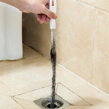 Washbasin Sink Hair Cleaning  Sewer Pipe