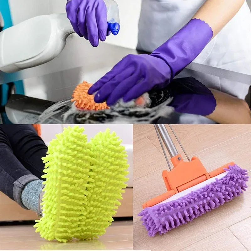 Multifunction Floor Dust Cleaning Slippers