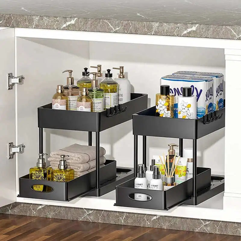 2 Tier Under Sink Organizer