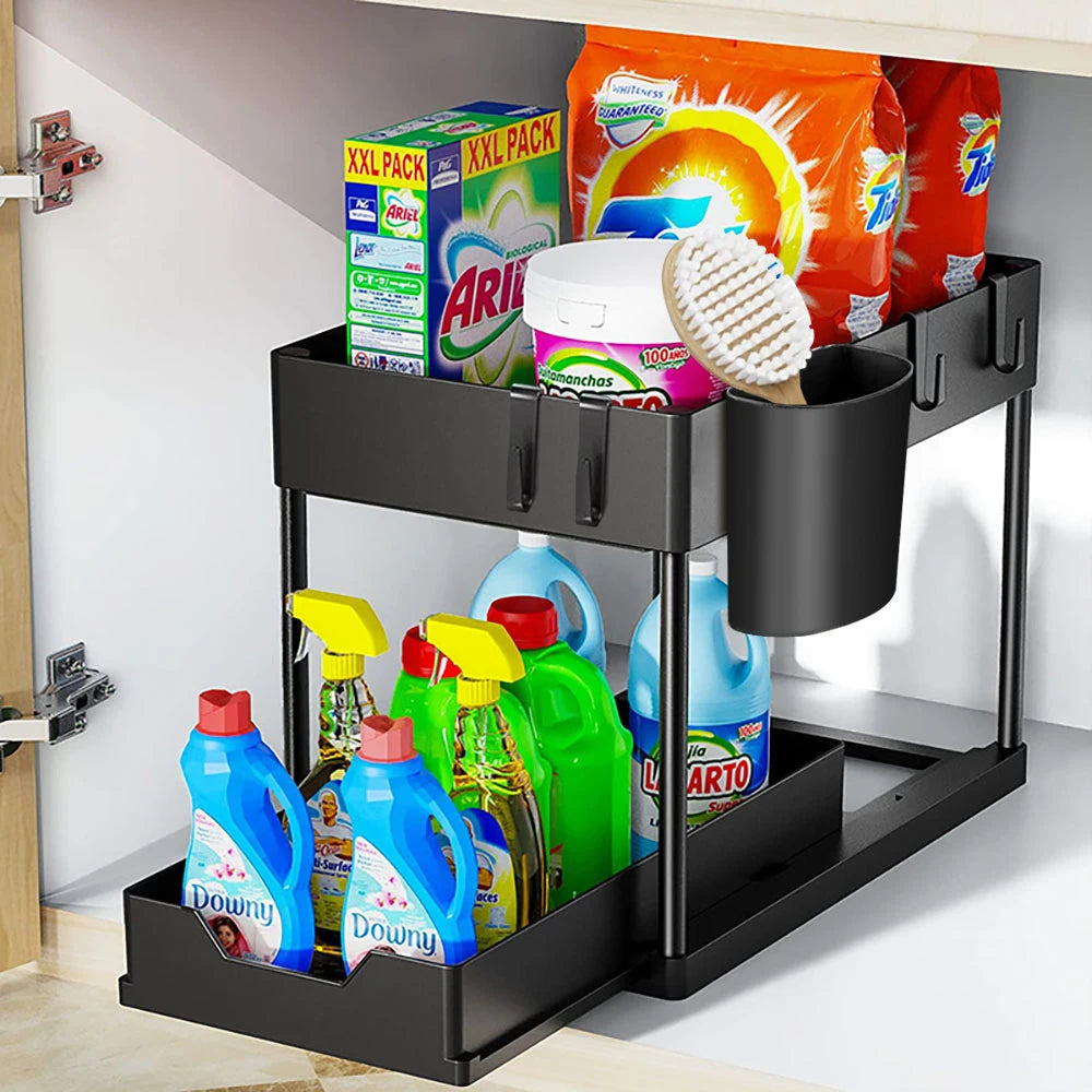 2 Tier Under Sink Organizer