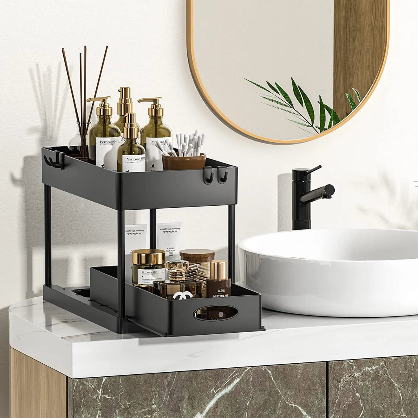 2 Tier Under Sink Organizer