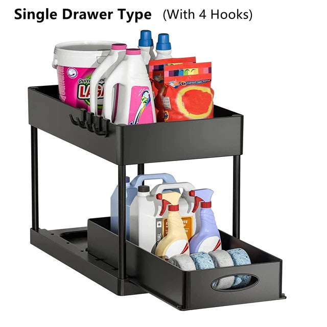 2 Tier Under Sink Organizer