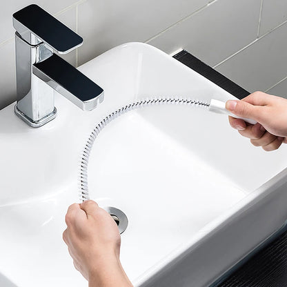 Washbasin Sink Hair Cleaning  Sewer Pipe